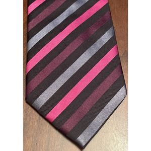 Le Chateau, striped , 100% Silk, Men’s Neck Tie, Made In China